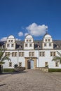 Front of the baroque castle Neuhaus in Paderborn Royalty Free Stock Photo