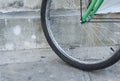 Front bicycle wheel
