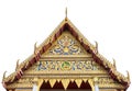 Front of the Buddhist temple wat chanasongkram Royalty Free Stock Photo