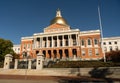Front Bulfinch Entrance Massachusetts State House Capital Building Royalty Free Stock Photo