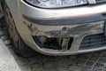 Front bumper damage