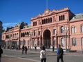 Front Casa Rosada Government House of Argentina Buenos Aires