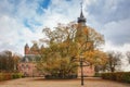 The front of the castle Doorwerth Royalty Free Stock Photo