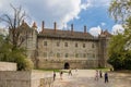 Front of the castle of Guimaraes