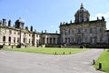 The front of Castle Howard, built 1701-1811. York, England, UK. May 27, 2023. Royalty Free Stock Photo