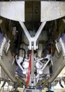 Front chassis gondola of the Transaero Boeing 747, Griffiss International Airport, Rome, NY