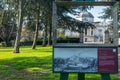 Front of Chiswick House on West London, Uk. Chiswick House is a magnificent neo Palladian villa set in beautiful historic gardens