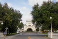 Front of Disney`s Boardwalk Resort and Villas Sign Royalty Free Stock Photo