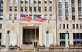 Front door of Chicago Merchandise Mart Royalty Free Stock Photo