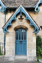 Front Door of an English Cottage Royalty Free Stock Photo