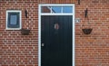 Front door of a farming house Royalty Free Stock Photo