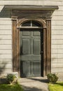 Front Door of a house in New England Royalty Free Stock Photo