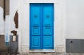 The front door of the old house Royalty Free Stock Photo