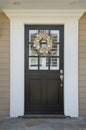 Front door of an upscale home