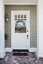 Front door of an upscale home Royalty Free Stock Photo