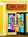 Open Door Invites You Into An Arcade