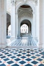 Front of Duomo Cathedral of Citta Alta, Bergamo, Italy