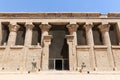 Front of Edfu Temple in Edfu, Egypt