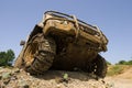 Front end of all-terrain vehicle Royalty Free Stock Photo