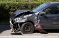 Front End Car Crash Royalty Free Stock Photo