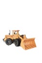 Front End Loader on White Royalty Free Stock Photo