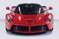 Ferrari LaFerrari high front end view Royalty Free Stock Photo