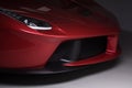 Ferrari LaFerrari front end close up shot Royalty Free Stock Photo