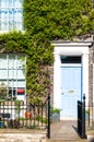 Front of an English House in rural England Royalty Free Stock Photo