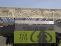 Entrance of the George C Page Museum, at the La Brea Tar Pits