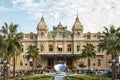 Front entrance of the Grand Casino in Monte Carlo, Monaco Royalty Free Stock Photo