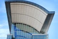 Front entrance of McCormick Place in downtown Chicago, Illinois. Royalty Free Stock Photo