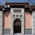 Front entrance to La Maison Arabe in Marrakesh, Morroco.