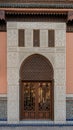 Front entrance to La Maison Arabe in Marrakesh, Morroco.