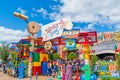 Front entrance to Slinky Dog Dash ride