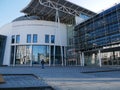 Front entrance of the TUM department of mechanical engineering Royalty Free Stock Photo