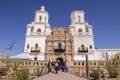 San Xavier del Bac Mission Roman Catholic Church Front Exterior Royalty Free Stock Photo