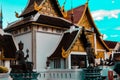 Glorious temple housing the Golden Buddha