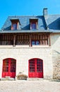 Front facade of Ass Ouvriere Compagnon Devoir Tour Fra Royalty Free Stock Photo