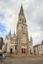 Front facade of the Basilique Saint-Nicolas de Nantes