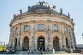The front facade of the Bode Museum in Berlin Royalty Free Stock Photo