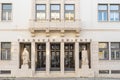 front facade of the building of the East Foundation, and regulatory committee of the cod trade.