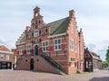 Front facade of old town hall of Oud-Beijerland, Netherlands