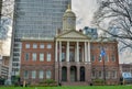 Front faÃÂ§ade of the Old State House in Hartford, CT Royalty Free Stock Photo