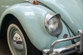 Front fender and headlight of car Royalty Free Stock Photo