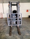 front of forklif Royalty Free Stock Photo