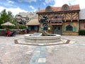 The front of Gaston`s Tavern restaurant in Fantasyland in the Magic Kingdom
