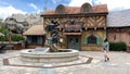 The front of Gaston`s Tavern restaurant in Fantasyland in the Magic Kingdom