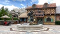 The front of Gaston`s Tavern restaurant in Fantasyland in the Magic Kingdom