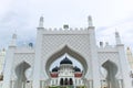 the front gate of the Baiturrahman Grand Mosque Royalty Free Stock Photo
