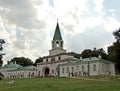 Front gate in Kolomenskoye Royalty Free Stock Photo